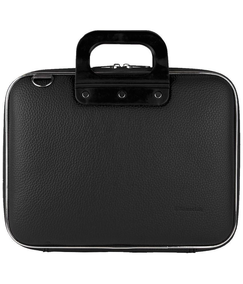 Download Homesmart Black Leather Laptop Bag - Buy Homesmart Black ...