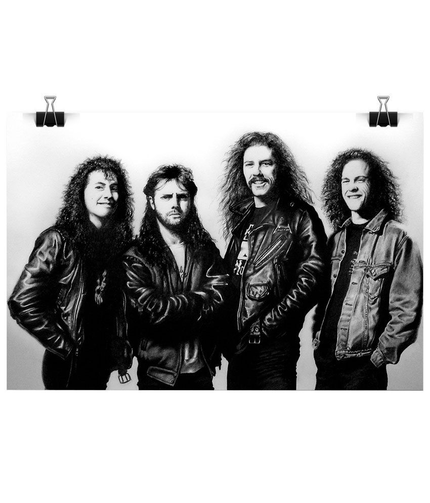 Print Avenues Metallica Band Poster Buy Print Avenues Metallica Band Poster At Best Price In India On Snapdeal