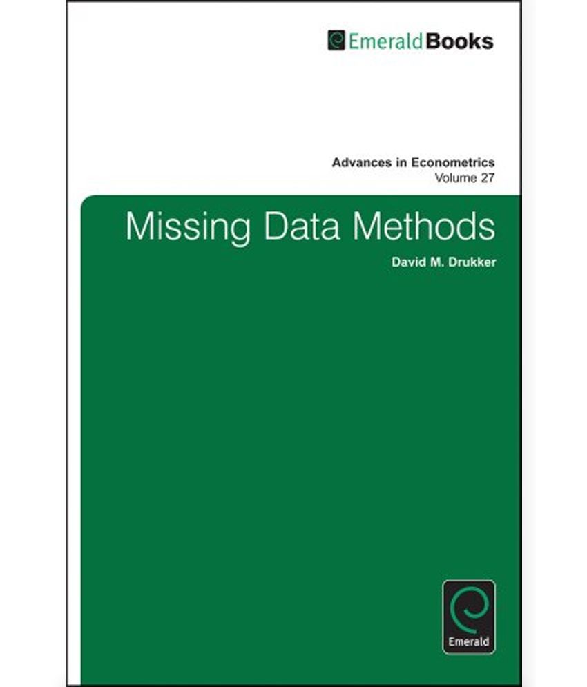 Missing Data Methods Buy Missing Data Methods Online At Low Price In 