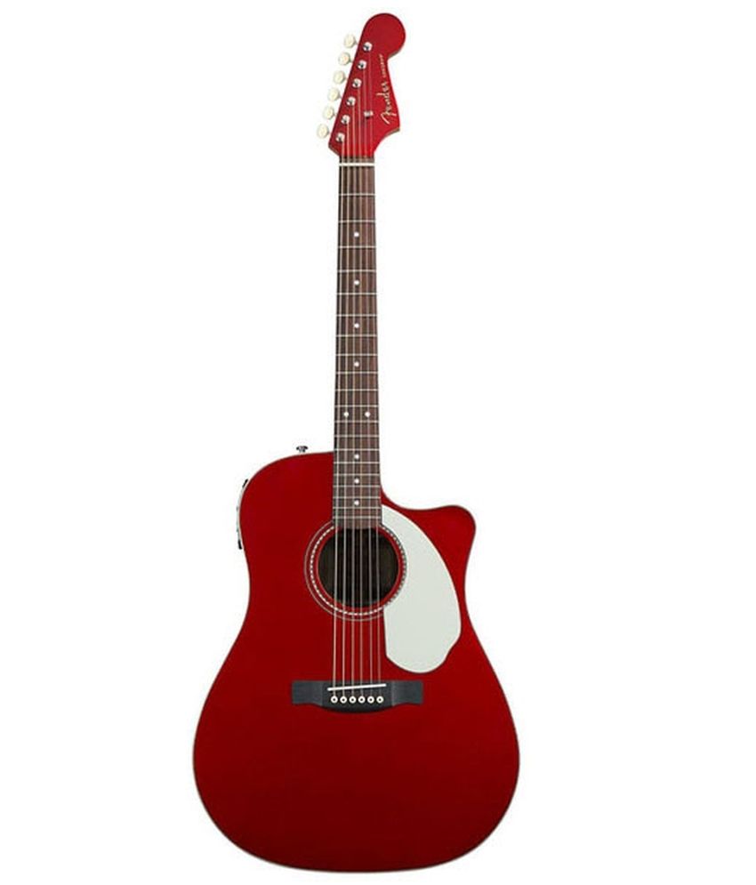 Fender Red Standard Acoustic Guitar Buy Fender Red