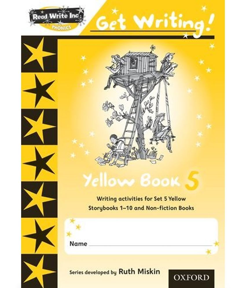 Read Write Inc. Phonics Get Writing Yellow 5 Pack of 10 Buy Read Write