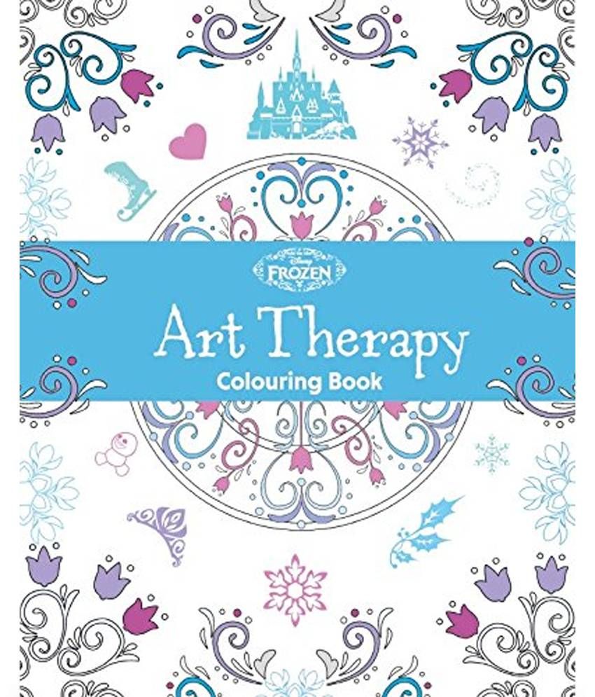 Download Disney Frozen Art Therapy Colouring Book: Buy Disney ...