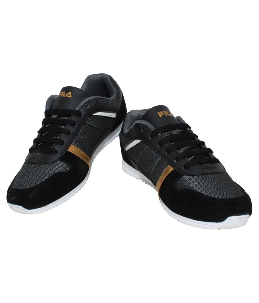 fila black lifestyle shoes