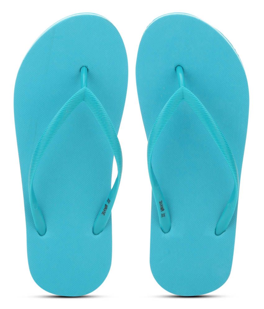 Lavie Blue Flip Flops Price in India- Buy Lavie Blue Flip Flops Online ...