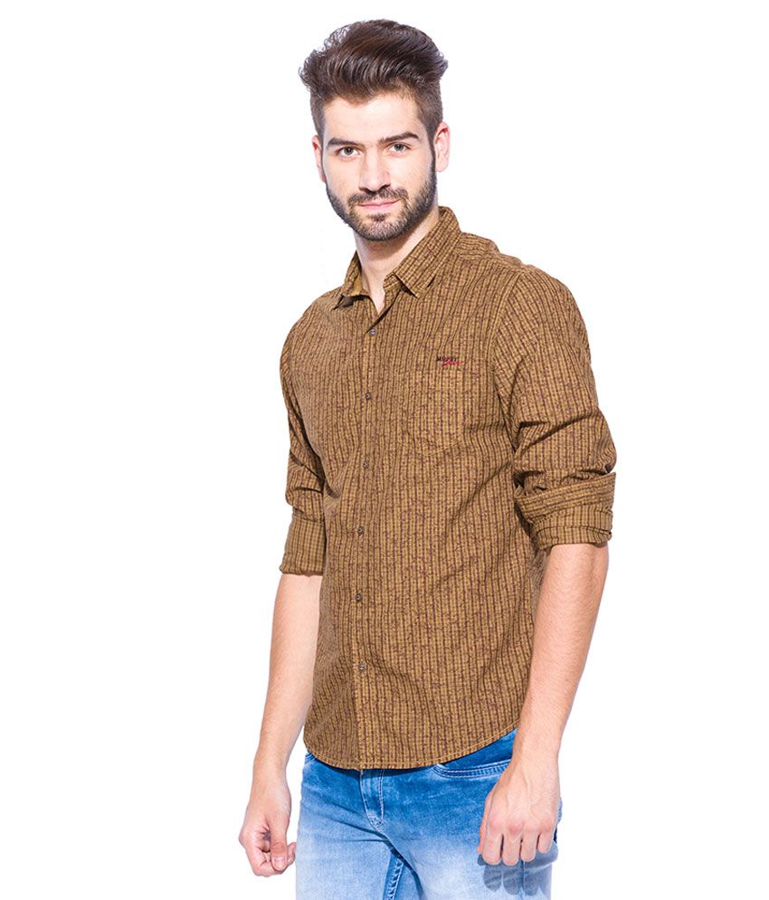 mufti brown shirt