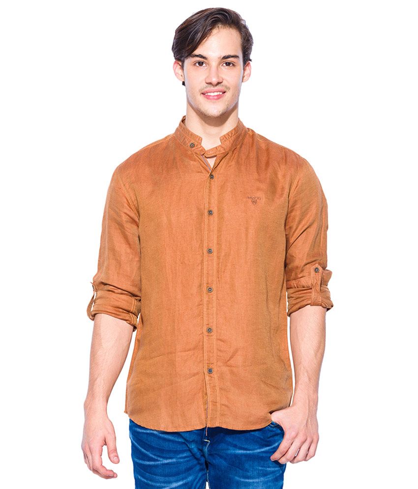 mufti brown shirt