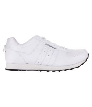 bata white sports shoes