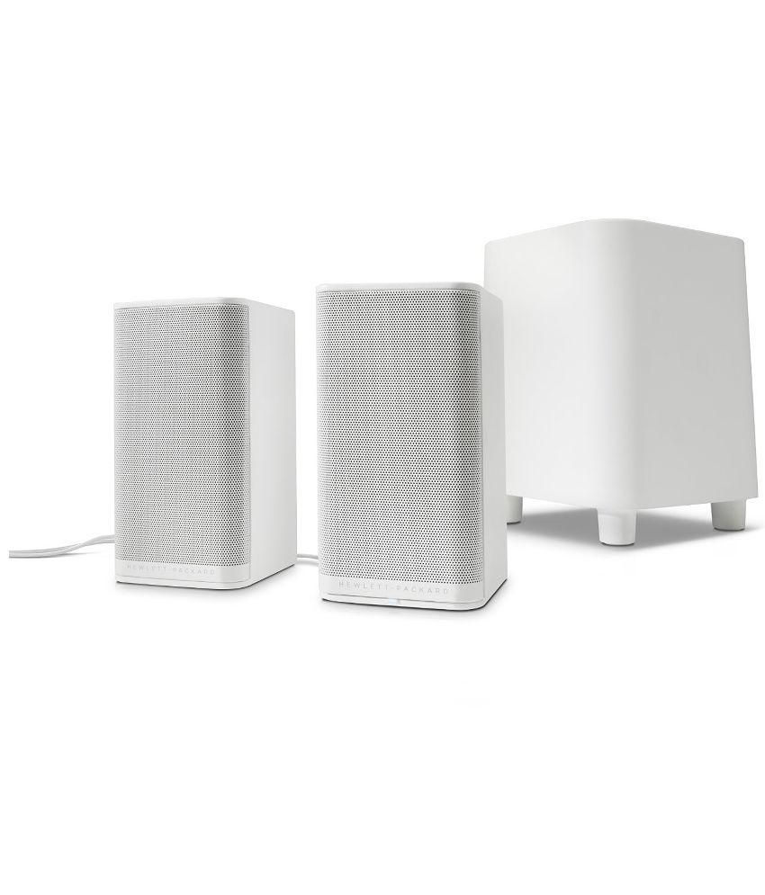 Buy HP S7000 2.1 Desktop Speakers - White Online at Best ...