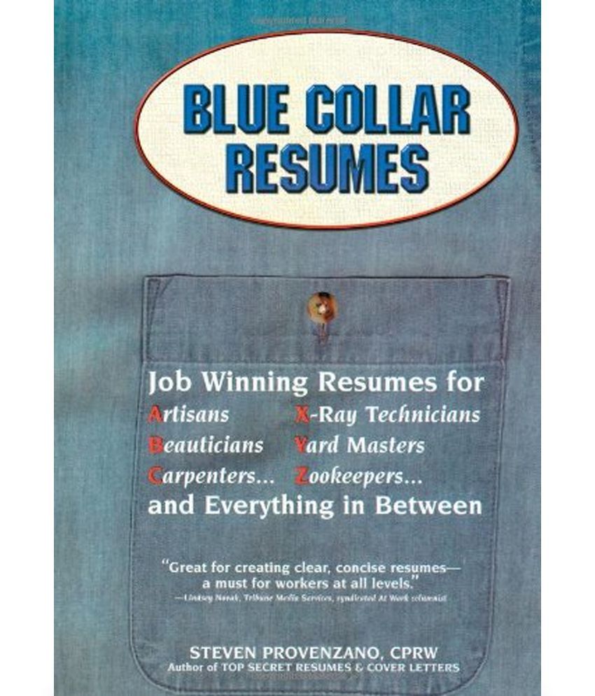 Blue Collar Resumes Buy Blue Collar Resumes Online at Low Price in