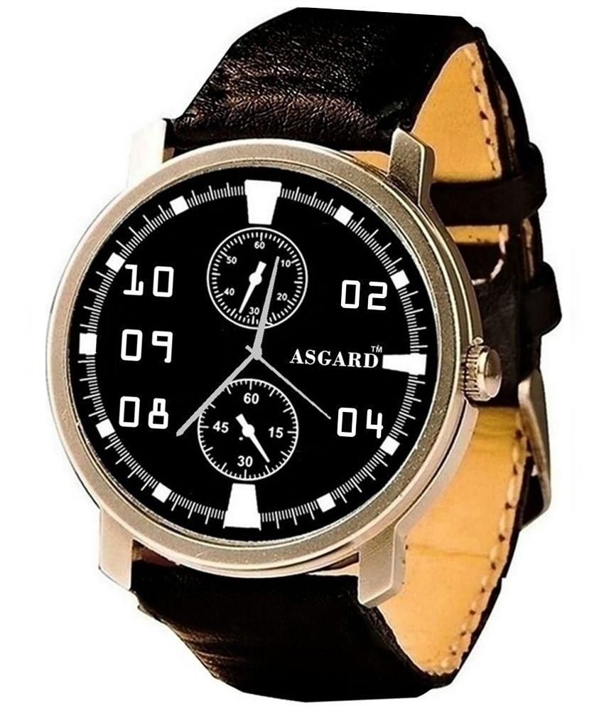 Asgard Black Analog Watch - Buy Asgard Black Analog Watch Online at