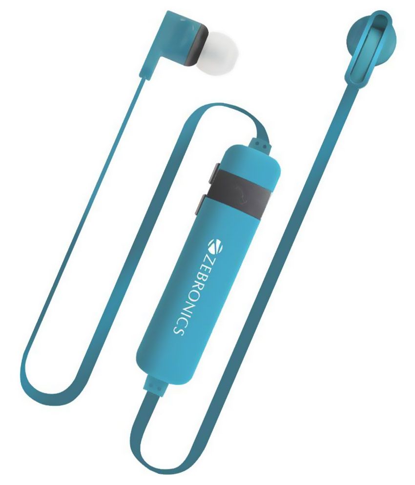 Zebronics Bluetooth earphone bluebird Blue - Buy Zebronics Bluetooth earphone bluebird Blue