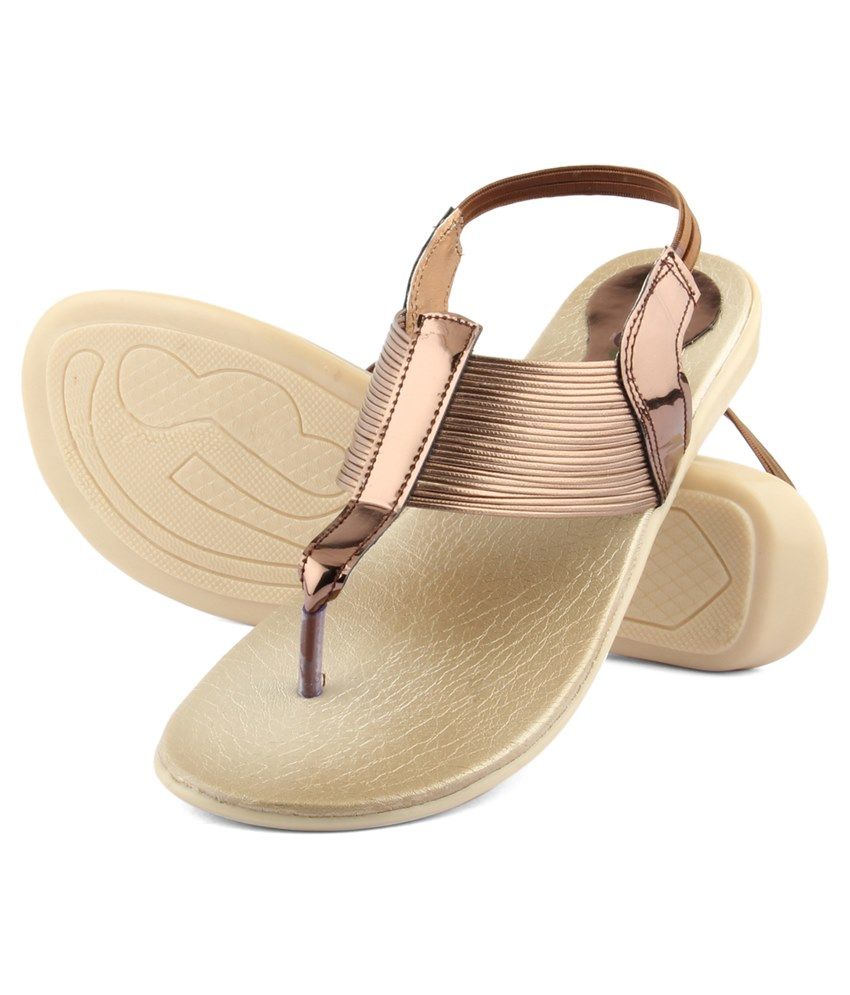 cute brown flat sandals