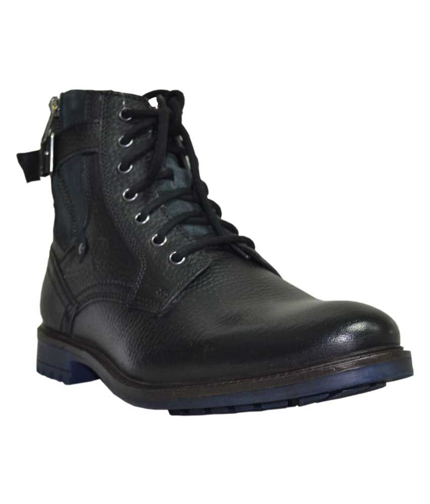 Don Corleone Black Boots - Buy Don Corleone Black Boots Online at Best ...