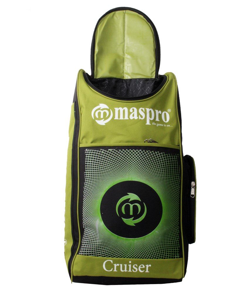 Maspro Cruiser Cricket Kit Baggreen & Black Buy Online at Best Price