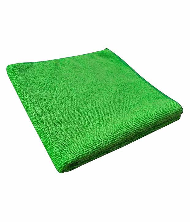 Softspun Green Microfiber Home, Kitchen, Bathroom Dusting & Cleaning ...