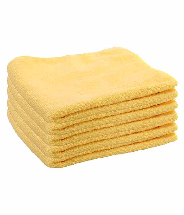 Softspun Yellow Microfiber Home, Kitchen, Bathroom Dusting & Cleaning