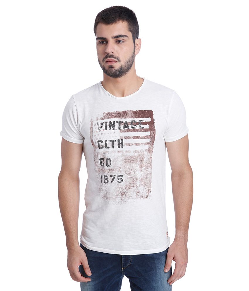 jack and jones printed t shirt