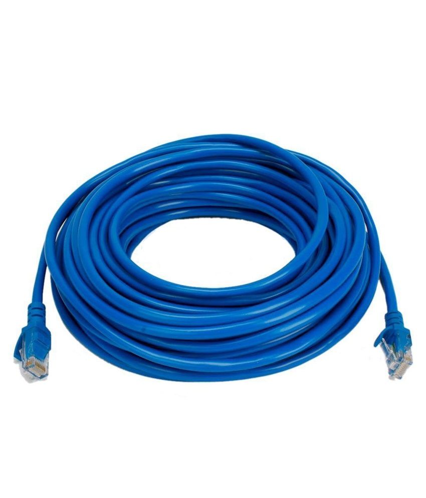 HSR Ethernet Lan Internet Networking Patch Cable Blue 15 mtr - Buy HSR ...