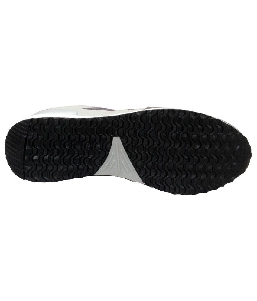 power grey running shoes for men