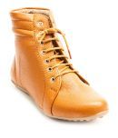 Marc Loire Tan Ankle Length Boots