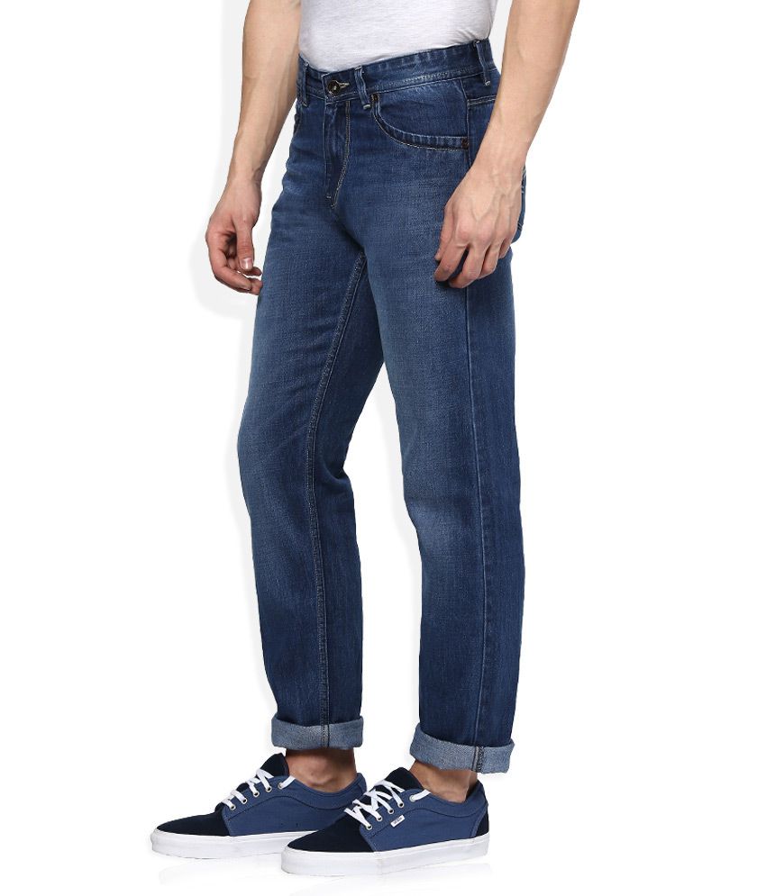 Monte Carlo Blue Regular Fit Jeans Pack of 2 With a Bag Free - Buy ...