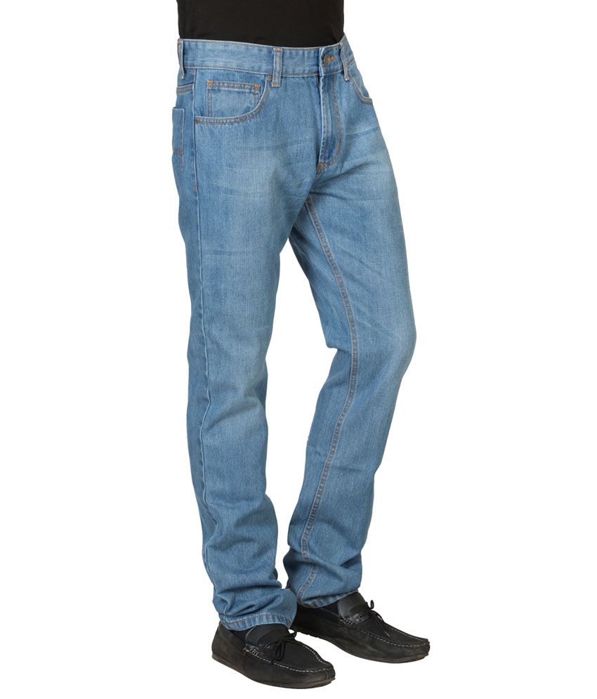 Ruf & Tuf Blue Slim Fit Jeans - Buy Ruf & Tuf Blue Slim Fit Jeans ...