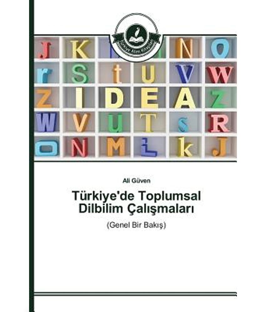 Turkiye'de Toplumsal Dilbilim Cal Malar: Buy Turkiye'de Toplumsal ...