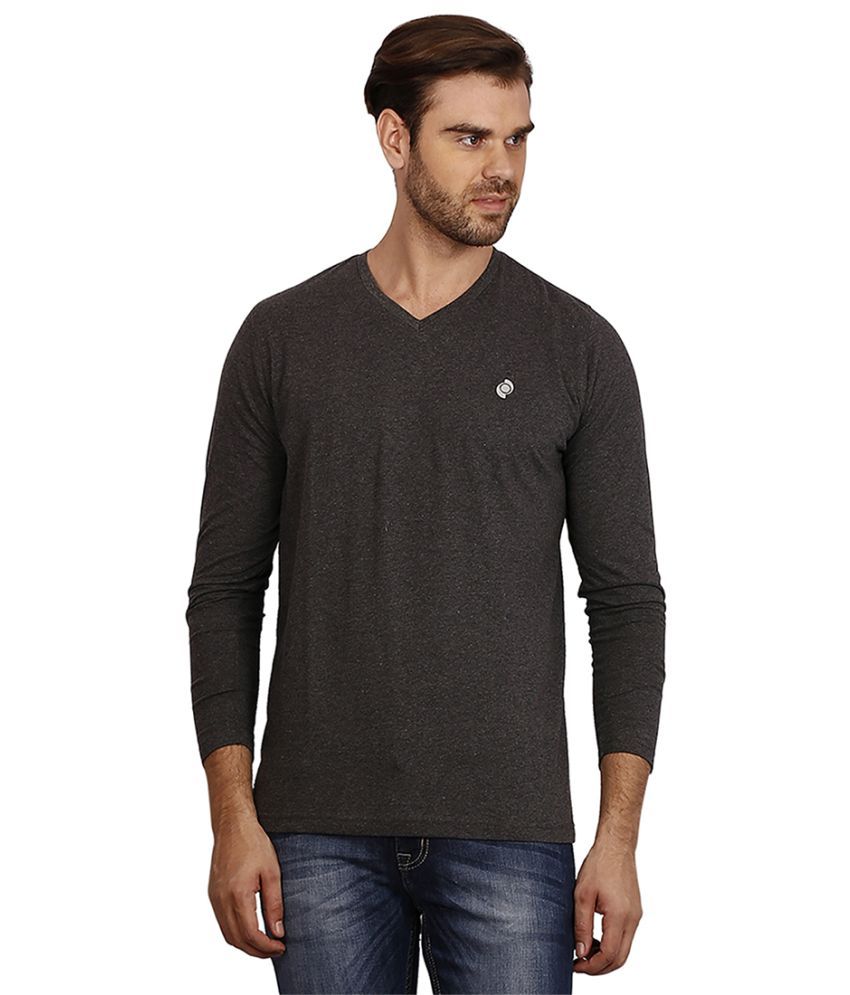 Crush On Craze Black Cotton Blend T-shirt - Buy Crush On ...