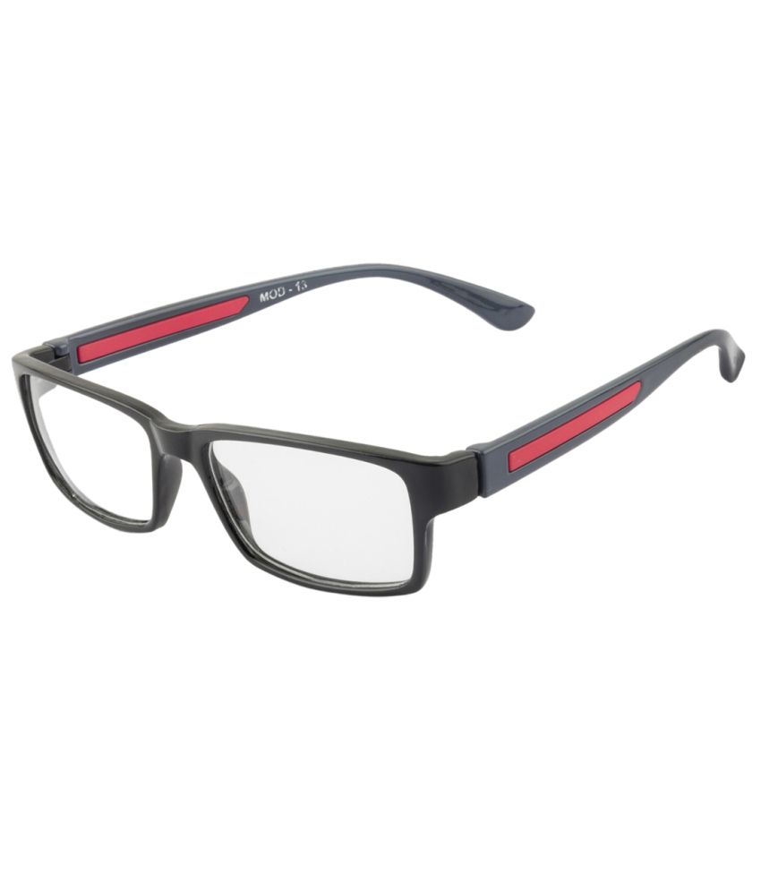Irayz Black Rectangle Frame Eyeglasses SDL971093771 1 56bd8