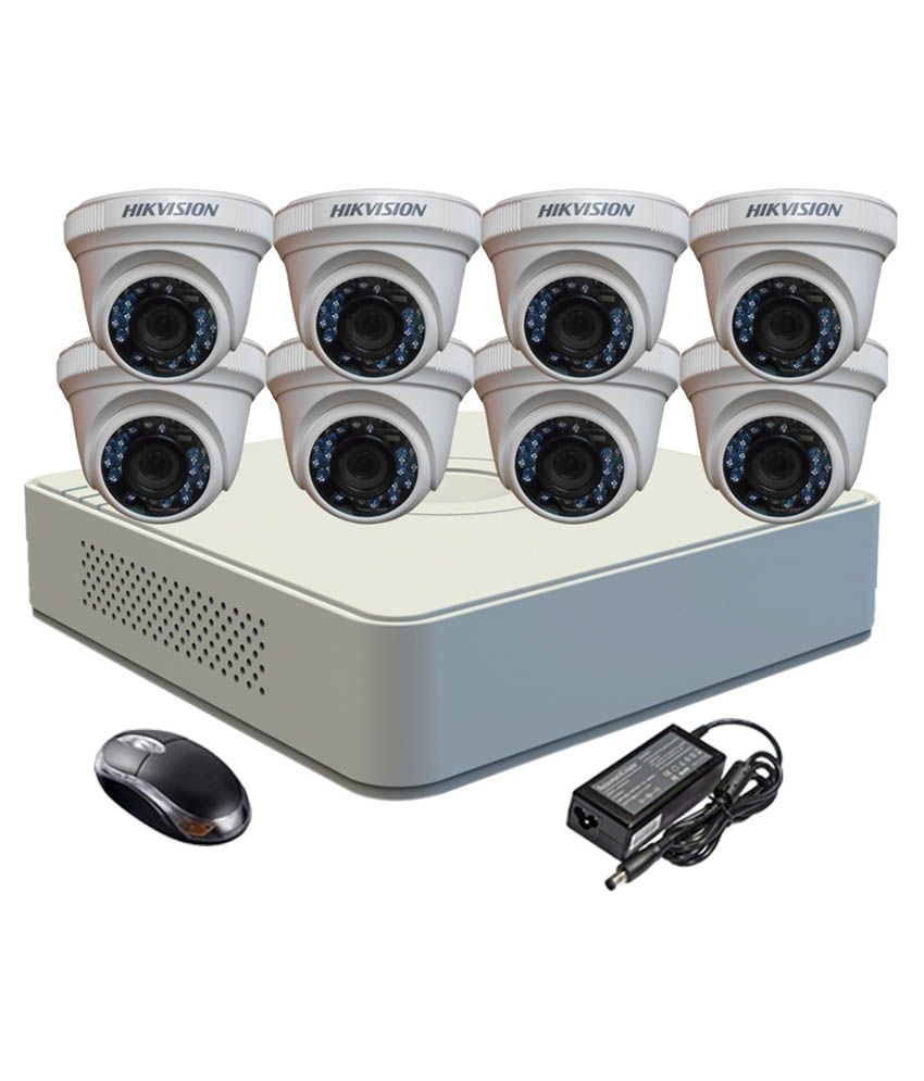 Hikvision Hdtvi Ds 7108hghi F1 Mini 8ch Dvr Hikvision Turbo 2ce 56c2t Irpp Dome Camera Combo Of 8 Price In India Buy Hikvision Hdtvi Ds 7108hghi F1 Mini 8ch Dvr Hikvision Turbo 2ce 56c2t Irpp Dome