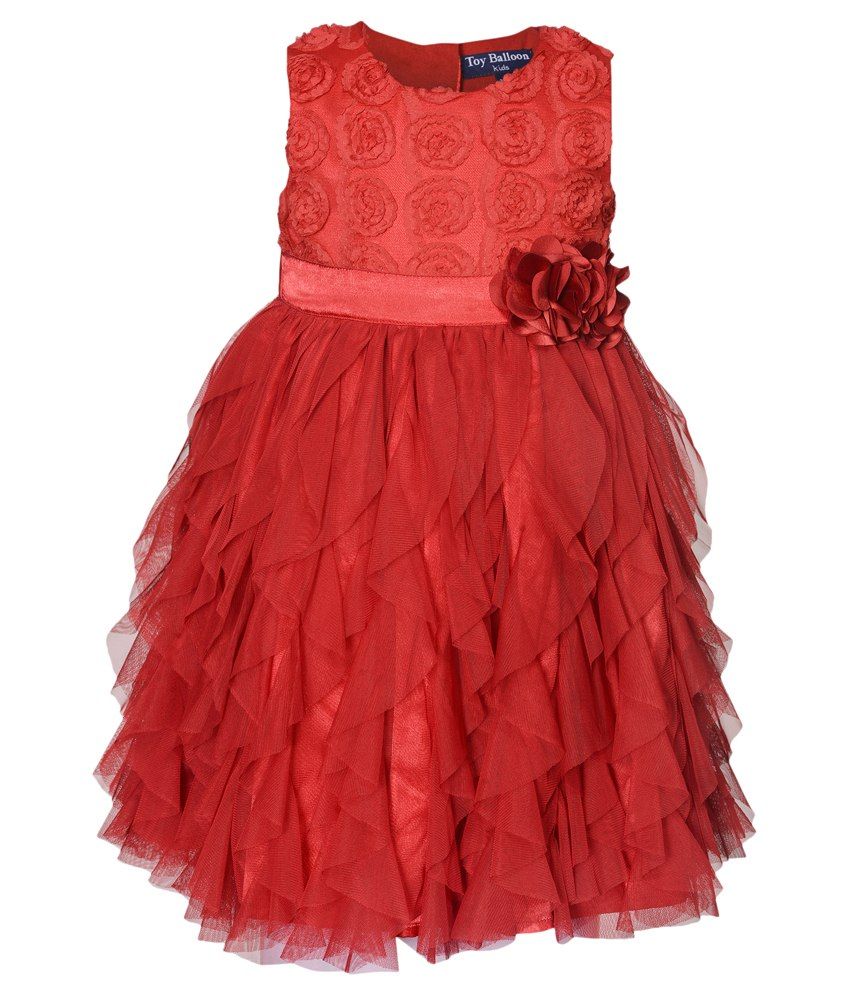 balloon long frock