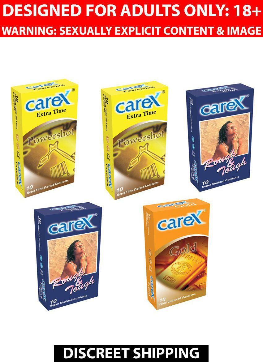 carex-condoms-powershot-extra-time-rough-tough-gold-imported