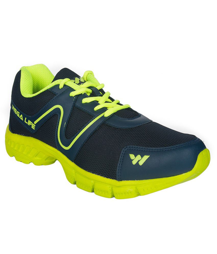 Wega Life Blue Running Shoes - Buy Wega Life Blue Running Shoes Online ...