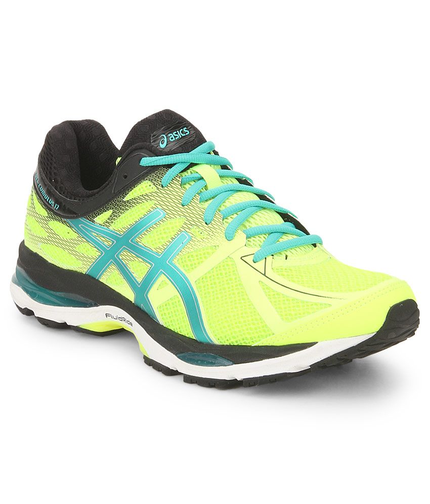 asics gel cumulus 17 yellow