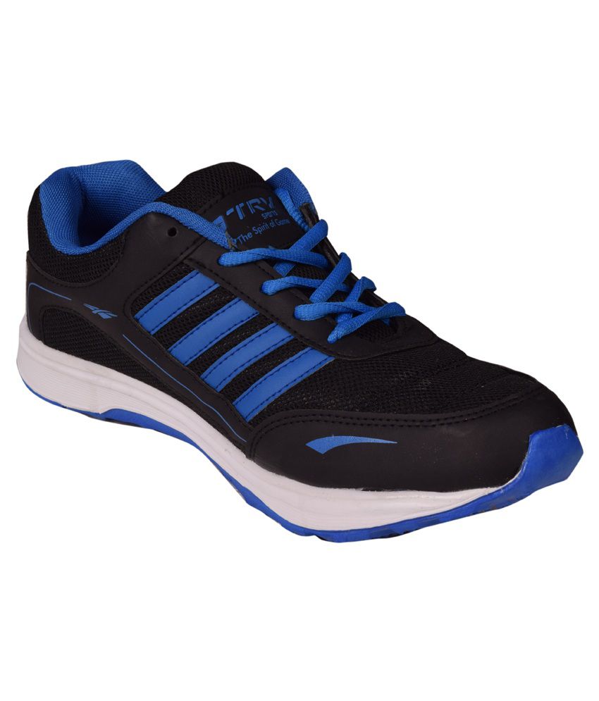 Buy TRV Black Running Shoes Online at 