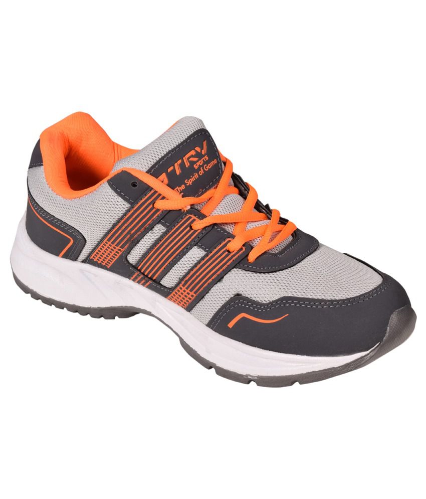 TRV Orange Running Shoes - Buy TRV 