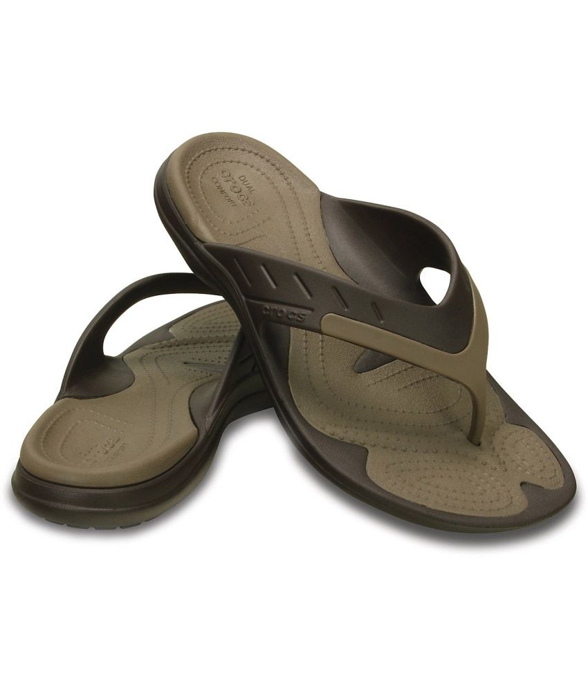 green croc flip flops