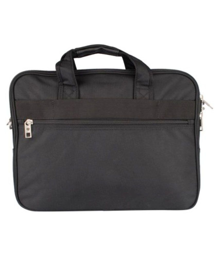 Aristocrat Black Polyester Laptop Bag - Buy Aristocrat Black Polyester ...