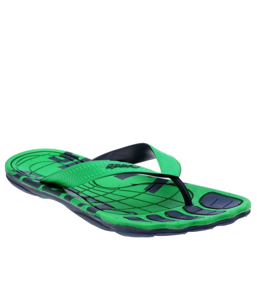 sparx slippers green