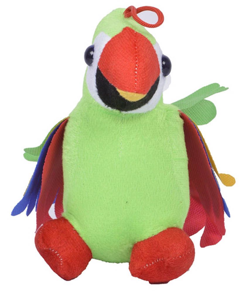 parrot teddy bear