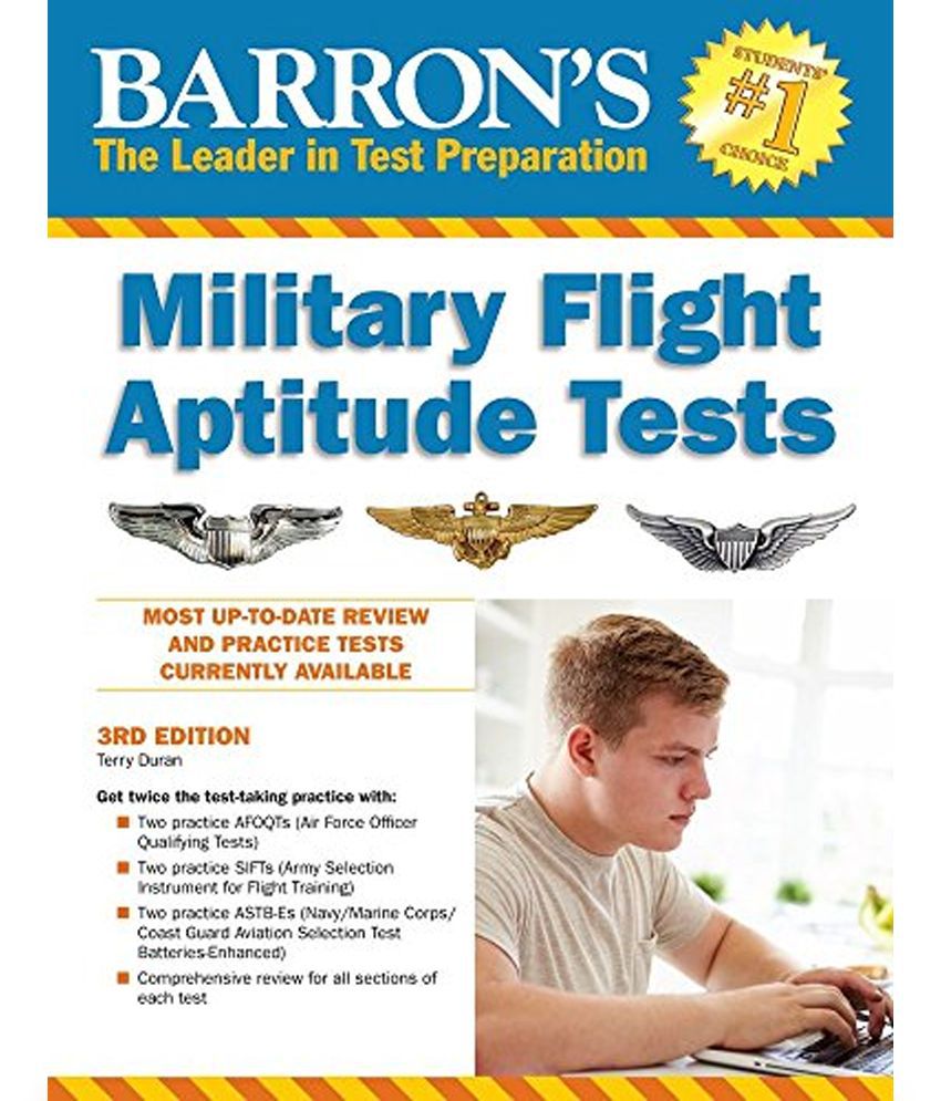 Barron s Military Flight Aptitude Tests 3rd Edition Buy Barron s Military Flight Aptitude