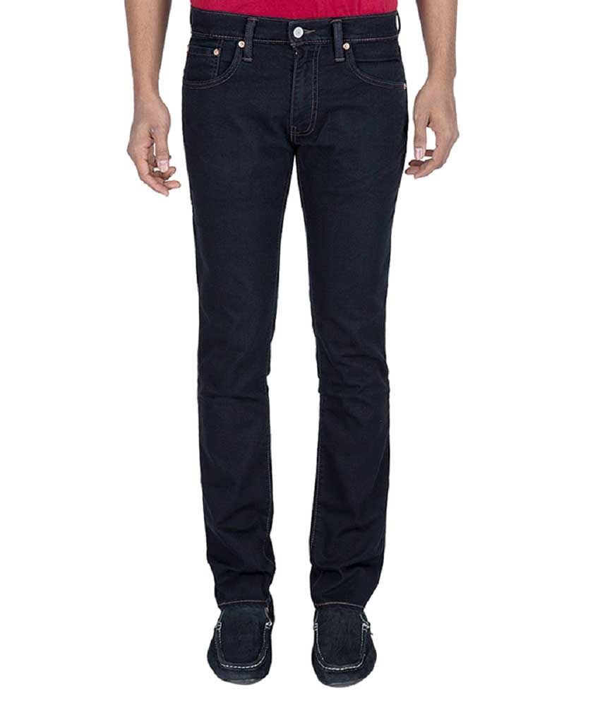 black skinny fit jeans