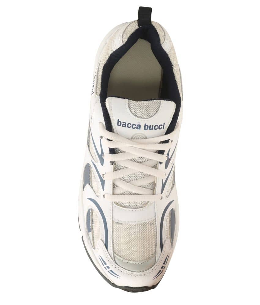 bacca bucci white sports shoes