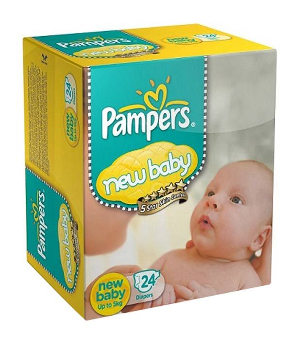 pampers price for new born baby