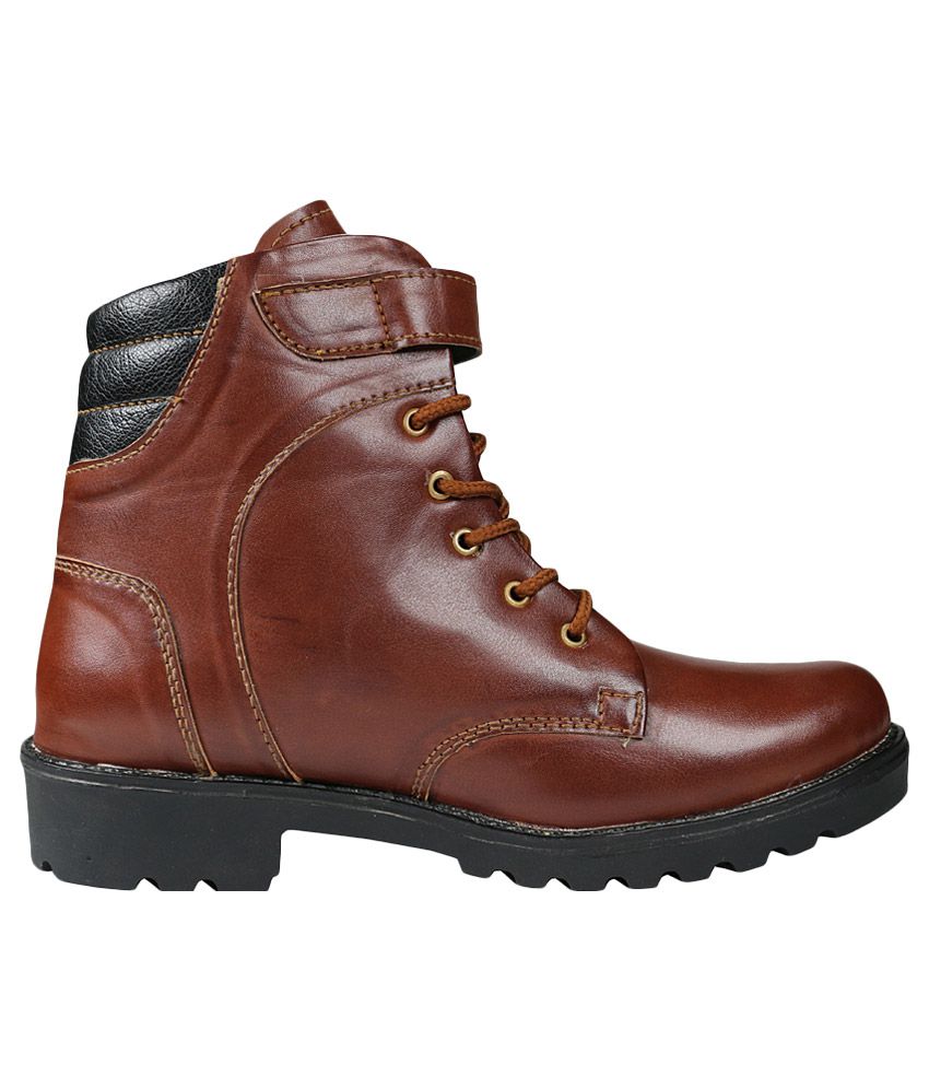 Bacca Bucci Brown Boots - Buy Bacca Bucci Brown Boots Online at Best ...