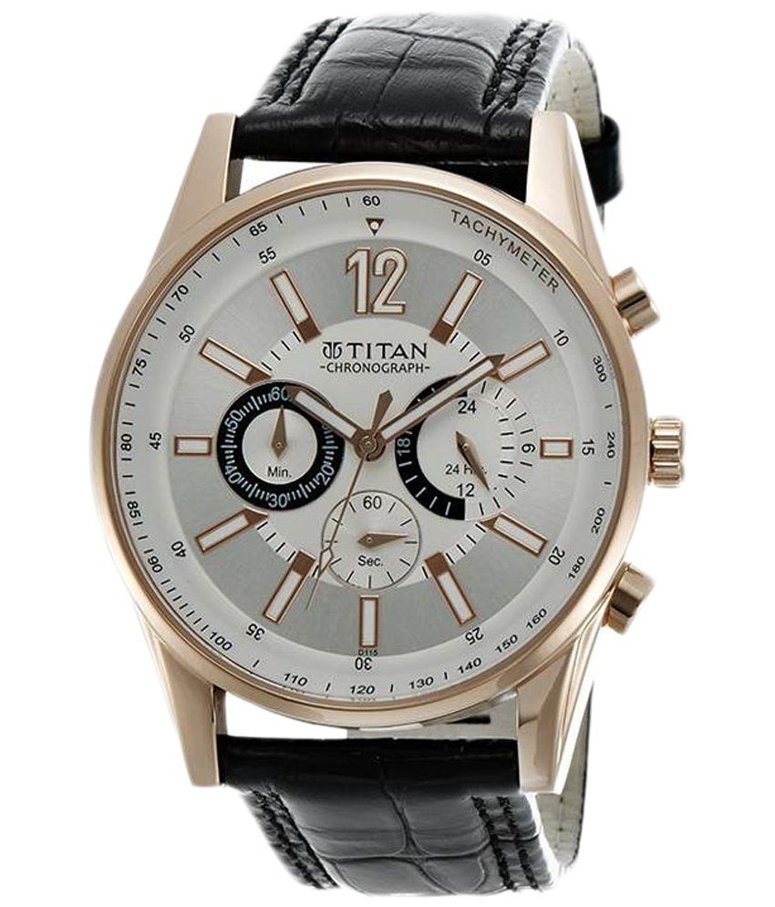 Titan deals chronograph watch