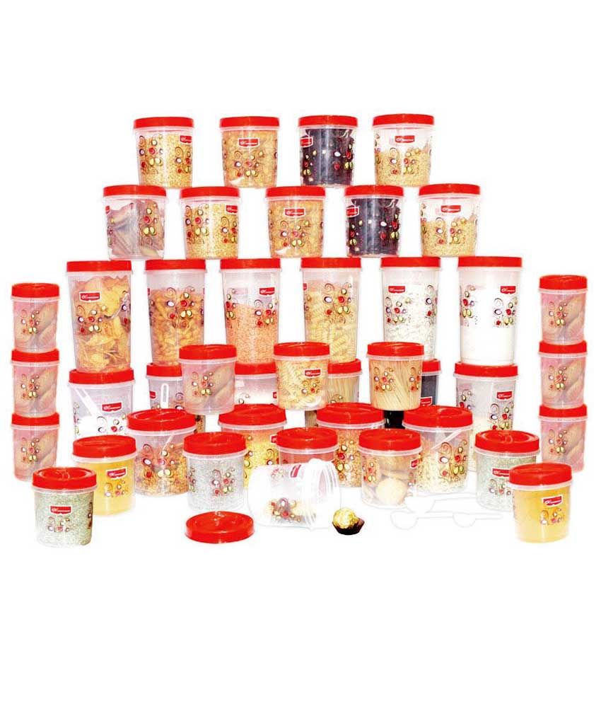 Princeware International Plastic Containers Set Of 42 At Princeware International Plastic Containers Set Of 42