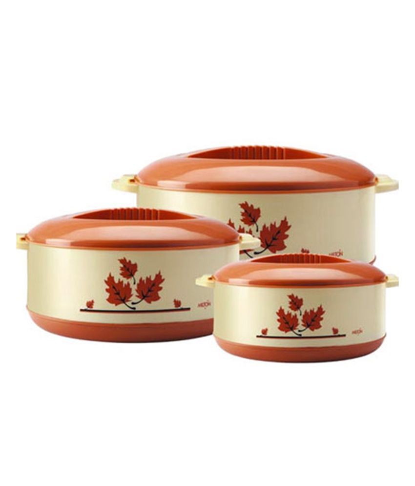 Milton Insulated Casserole 3000 Set of 3: Buy Online at Best Price in