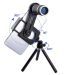 PH Artistic Black 8X Zoom Universal Mobile Phone Telescope Camera Lens and Tripod , Adjustable Holder and Cleaning Kit