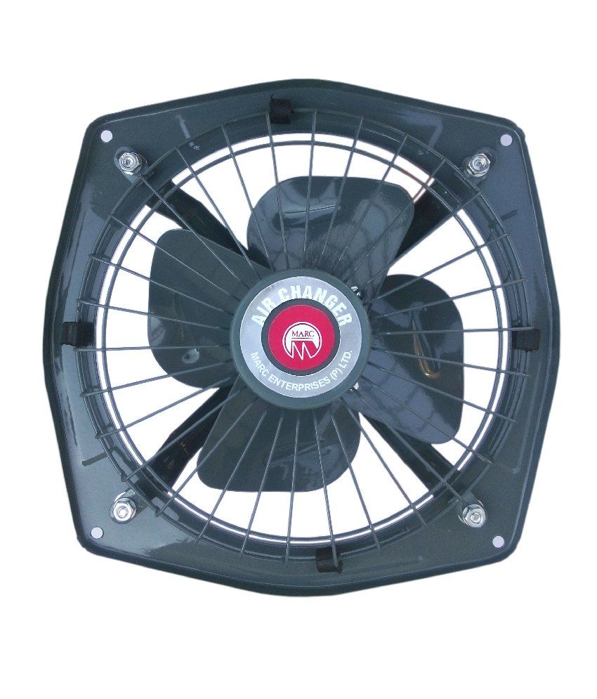 Marc 12 Inches Mac Exhaust Fan Black